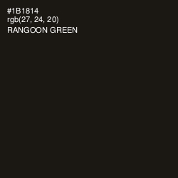 #1B1814 - Rangoon Green Color Image